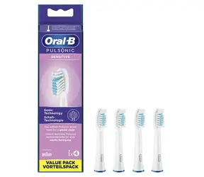 Oral-B Toothbrush heads Pulsonic Sensitive 4ks / náhradná hlavica pre Pulsonic