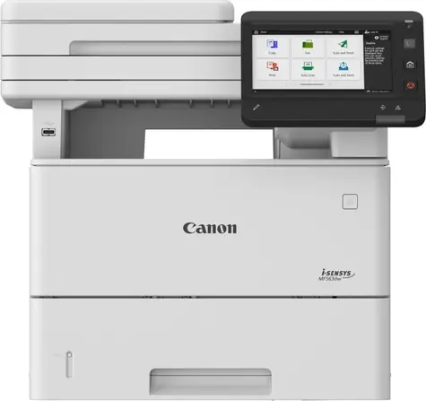 Canon i-SENSYS MF563DW / Čb laserová multifunkcia / A4 / 43 str/min / kopírovanie & sken & fax / ADF / WiFi / LAN
