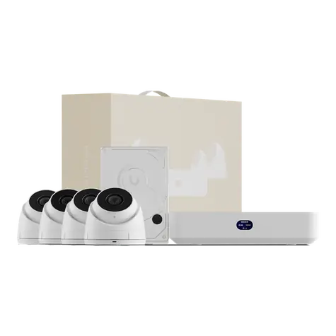 Ubiquiti UNVR-Instant- Kit / NVR sada / 4× G5 Turret Ultra 4MP / IP66 / IR 30 m / 1TB HDD / PoE