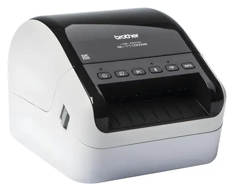 Brother QL-1110NWBc / Tlačiareň samolepiacich štítkov / 300dpi / USB / LAN / Wi-Fi / BT