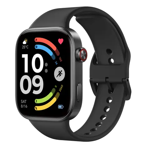 XIAOMI Redmi Watch 6 NFC Obsidian Black / Chytré hodinky / AMOLED 2,07 "/ Bluetooth 5.4 / NFC / 5 ATM / 12 dní