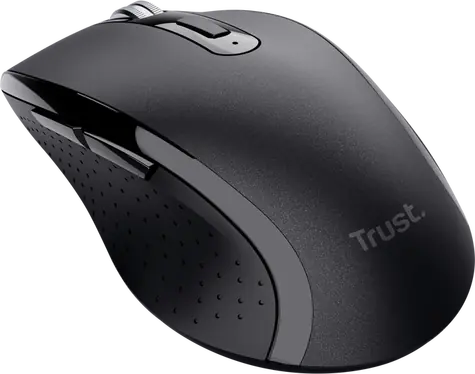 Trust Sura čierna / Bezdrôtová myš / pre pravákov / 6 tlačidiel / 1200 DPI / 2,4 GHz