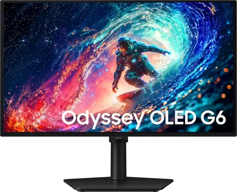 27" Samsung Odyssey OLED G6 G61SH čierna / Monitor / OLED / QHD 2560x1440 / 240Hz / 0,03ms / DisplayPort 1.4 + HDMI 2.1