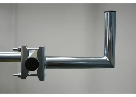 OEM držiak antény na balkón 30 cm / Držiak antény / odsadenie 300 mm / rúrka 42 mm / galvanický zinok