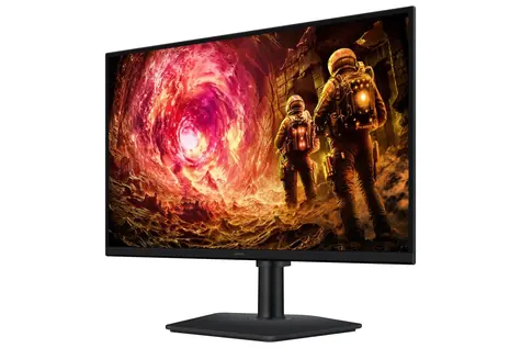 32" Samsung LS32FG502EUXEN čierna / Monitor / IPS / QHD / 180Hz / 1ms / DP + HDMI