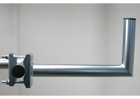 OEM držiak antény na balkón 35 cm / Držiak antény / odsadenie 350 mm / rúrka 42 mm / galvanický zinok