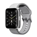 QCY Smartwatch Urban GS (S9) sivá / Chytré hodinky / 1,95 "AMOLED / GPS / Bluetooth / 5 ATM