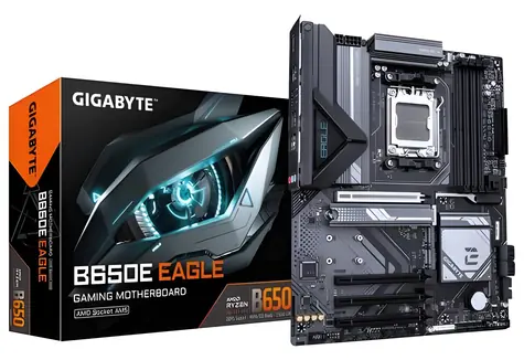 GIGABYTE B650E EAGLE / Základná doska / B650E / AM5 / 4X DDR5 / 1x GLAN / Wi-Fi 6E / ATX