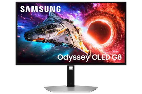 27" Samsung Odyssey G8 LS27HG800SUXEN strieborná / OLED / 3840x2160 / 16:9 / 240Hz / 0,03ms / 1 500 000:1 / 1000 cd-m2