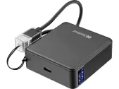 Sandberg Nano Powerbank 10000 čierna / Powerbanka / 10 000 mAh / PD 20W / 2x USB-C