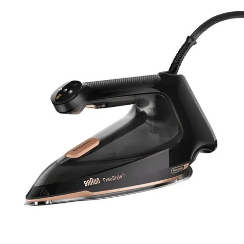 Braun FI7276BK čierna, zlatá / Naparovacia žehlička