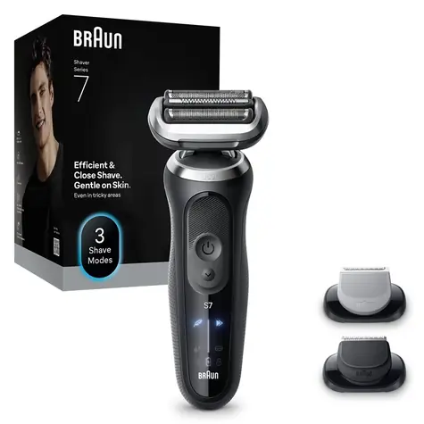 Braun Series 7 72-N1620S čierna / Zastrihávač / akumulátorový / Li- ION / displej
