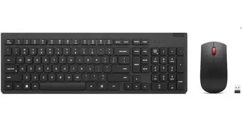 Lenovo čierna / Bezdrôtový set klávesnice a myši / RF