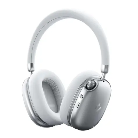 Havit Space S1 strieborné / Bezdrôtové slúchadlá / ANC 45 dB / až 100 h prehrávanie / Bluetooth 6.0 / USB-C