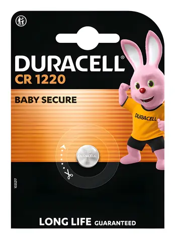 Duracell CR1220 / Gombíková batéria / Lítium / 3 V / 1 ks