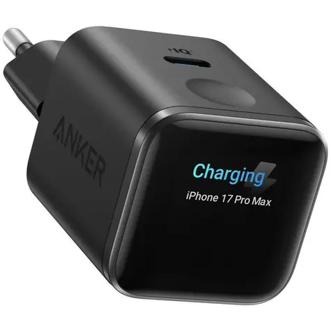 Anker Nano 45W čierna / Nabíjačka do siete / 1x USB-C / GaN / SMART Display