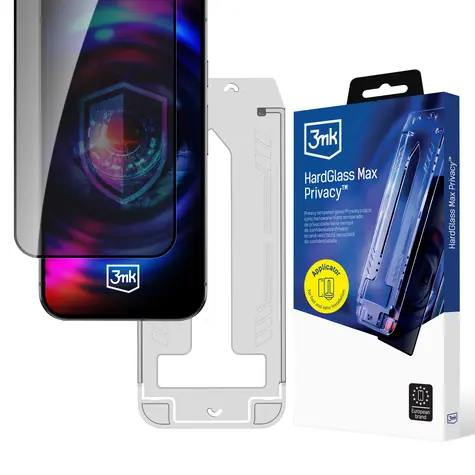 3mk HardGlass Max Privacy FrameFit / Tvrdené sklo / Samsung Galaxy S26 Ultra / 9H / Privacy 28°