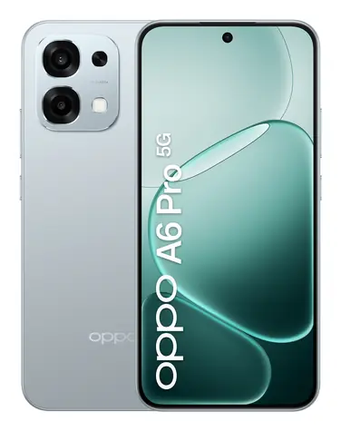 Oppo A6 Pro 5G 8+256GB titánová / Mobilný telefón / 6.57" AMOLED / 120Hz / MediaTek Dimensity 6300 / 6500 mAh