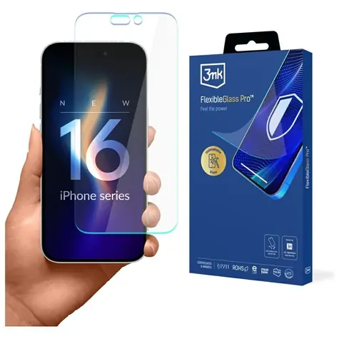 3mk FlexibleGlass Pro / Hybridné sklo / Apple iPhone 16 Pro