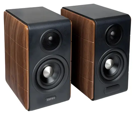 Edifier S880DB MKII tmavé drevo / Reproduktory 2.0 / Bluetooth 5.3 / LDAC / Hi-Res Audio / USB-C + opt. + coax.