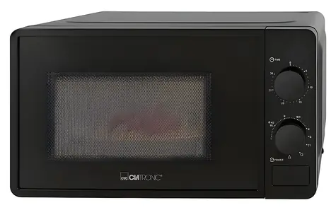 Clatronic MWG 792 čierna / Mikrovlnná rúra s grilom / 700 W / 800 W gril / 20 l / 5 úrovní výkonu