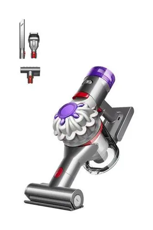 Dyson Car+ Boat strieborná / Ručný vysávač / aku / 50 min / 115 AW