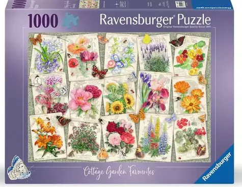 Ravensburger Puzzle: Poklady vidieckej záhrady / 1000 dielikov