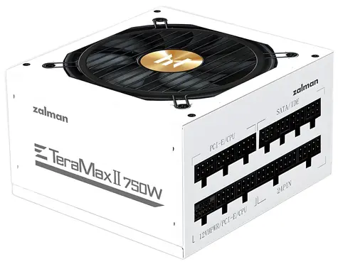 Zalman ZM750-TMX2 biela / Zdroj ATX / 750W / 80 PLUS Gold / plne modulárne / ATX 3.0