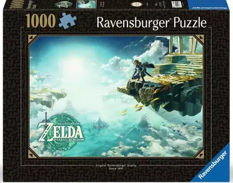 Ravensburger Puzzle The Legend of Zelda: Slzy kráľovstva / 1000 dielikov / od 14 rokov