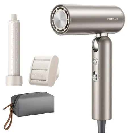 Dreame Pocket Pro AHD51 PRO Titanium Gold / Fén na vlasy / 1300 W / 60 dB / 120-240 V
