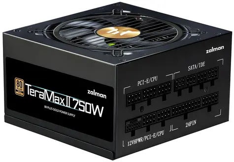 Zalman ZM750-TMX2 / Zdroj / 750W / 80+ Gold / ATX 3.0 / modulárne / aPFC