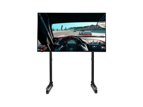Next Level Racing Round Tube NLR-R010 / Samostatný stojan pre 1 monitor / až 65" / VESA / 50 kg