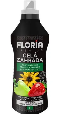 Agro FLORIA Celá záhrada kvapalné 1 l / Hnojivo
