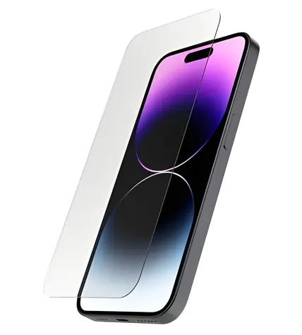 HAMA Clear Protect priehľadná / Ochranné sklo na displej / Apple iPhone 14 Pro / 6.1 "/ 9H / 0,33 mm