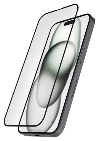HAMA Extreme Protect pre Apple iPhone 15 priehľadná / Ochranné sklo na displej / D3O® / 0,33 mm / 10H