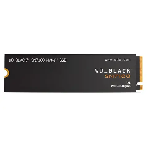 WD Black SN7100 1TB / SSD / M.2 2280 / PCIe Gen4 / čítanie: 7250 MBps / zápis: 6900 MBps