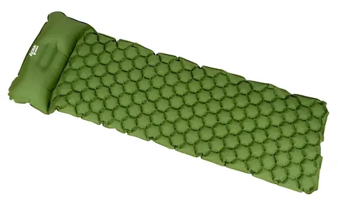 Acra L140CL zelená / Samonafukovacia karimatka / s vankúšikom / 5 cm