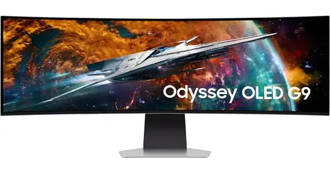 49" Samsung Odyssey G9 OLED SMART strieborná / OLED / 5120 x 1440 / 32:9 / 240Hz / 250cd/m2 / HDMI & DP