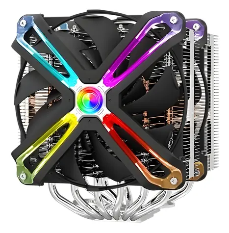Zalman CNPS20X / Chladič CPU / 2× 140mm RGB / PWM / výška 170mm / pre AMD aj Intel
