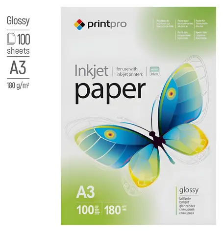 Colorway Fotopapier Print Pro / Vysoko lesklý / A3 / 180g/m2 / 100 listov