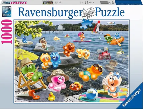 Ravensburger Puzzle Gelini pri mori / 1000 dielikov / od 14 rokov