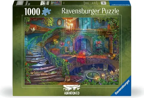 Ravensburger Puzzle Abandoned: Voľné izby v hoteli / 1000 dielikov
