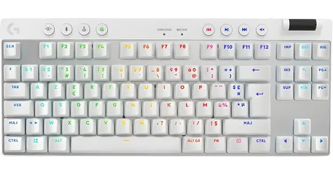 Logitech G PRO X TKL LIGHTSPEED / Bezdrôtová herná klávesnica / DE layout / 2.4GHz & Bluetooth / RGB