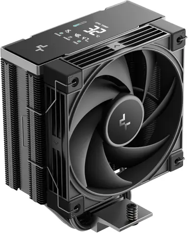 DEEPCOOL AK400 G2 Digital NYX čierna / Chladič CPU / digitálny displej / 1x 120mm FDB / AMD + Intel