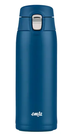 Emsa TRAVEL MUG light 0.4l tmavo modrá / Termohrnček / nerezová oceľ