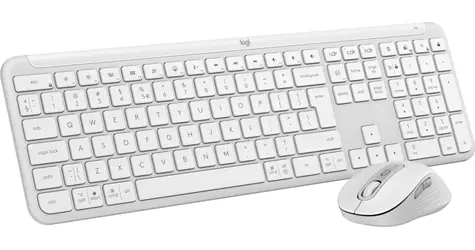 Logitech Signature Slim MK950 biela / Klávesnica + myš / bezdrôtová