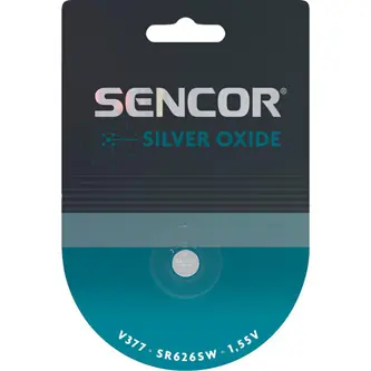 Sencor SR626SW / Gombíková batéria / striebrooxidová / 1 ks