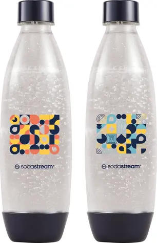 SodaStream Fuse Bubble Mosaic 2 x 1 l modrá