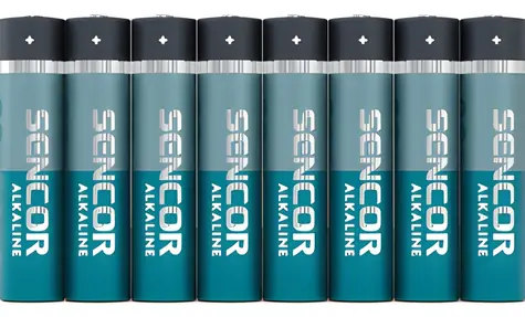 Sencor / Alkalická batéria / AAA / 8 ks