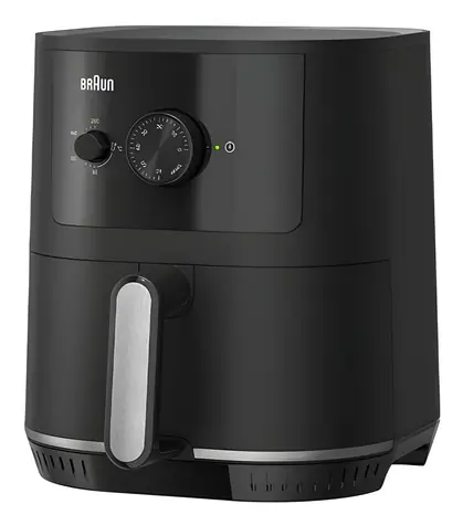 Braun MultiFry 3 HF 3000I čierna / Teplovzdušná fritéza / 1500 W / 4,3 l